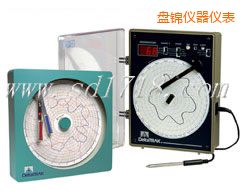 盤錦電子圓圖溫濕度記錄儀