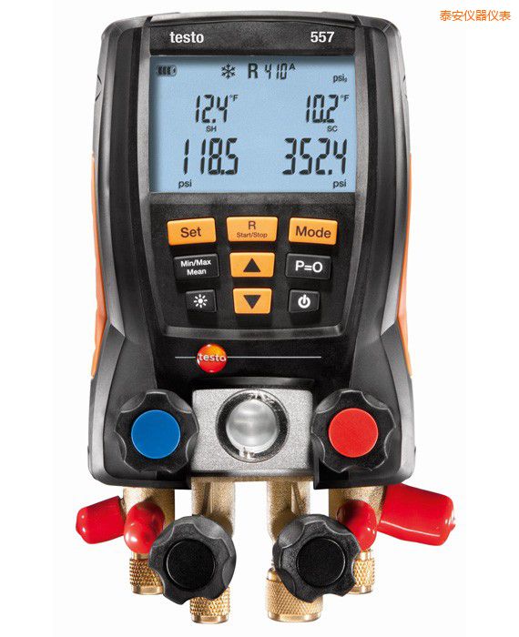 泰安新型電子歧管儀 (電子壓力表組)